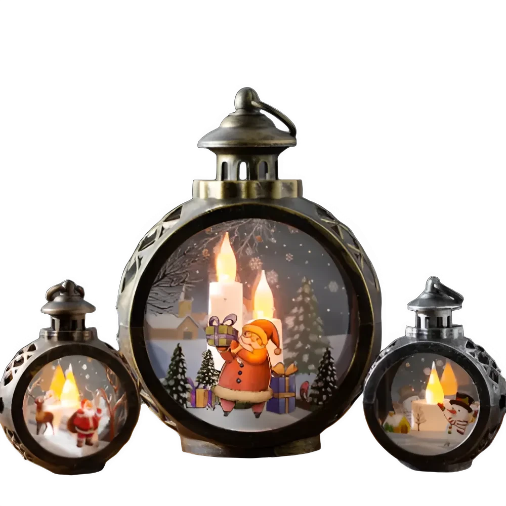 Lampe de Noël décorative Noël - Bonhomme de neige
