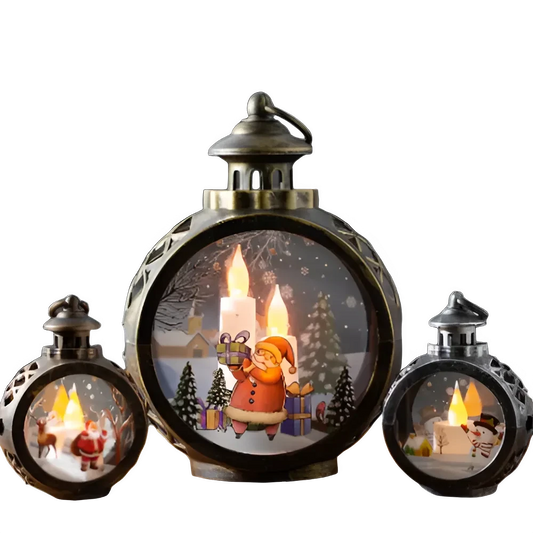 Lampe de Noël décorative Noël - Bonhomme de neige