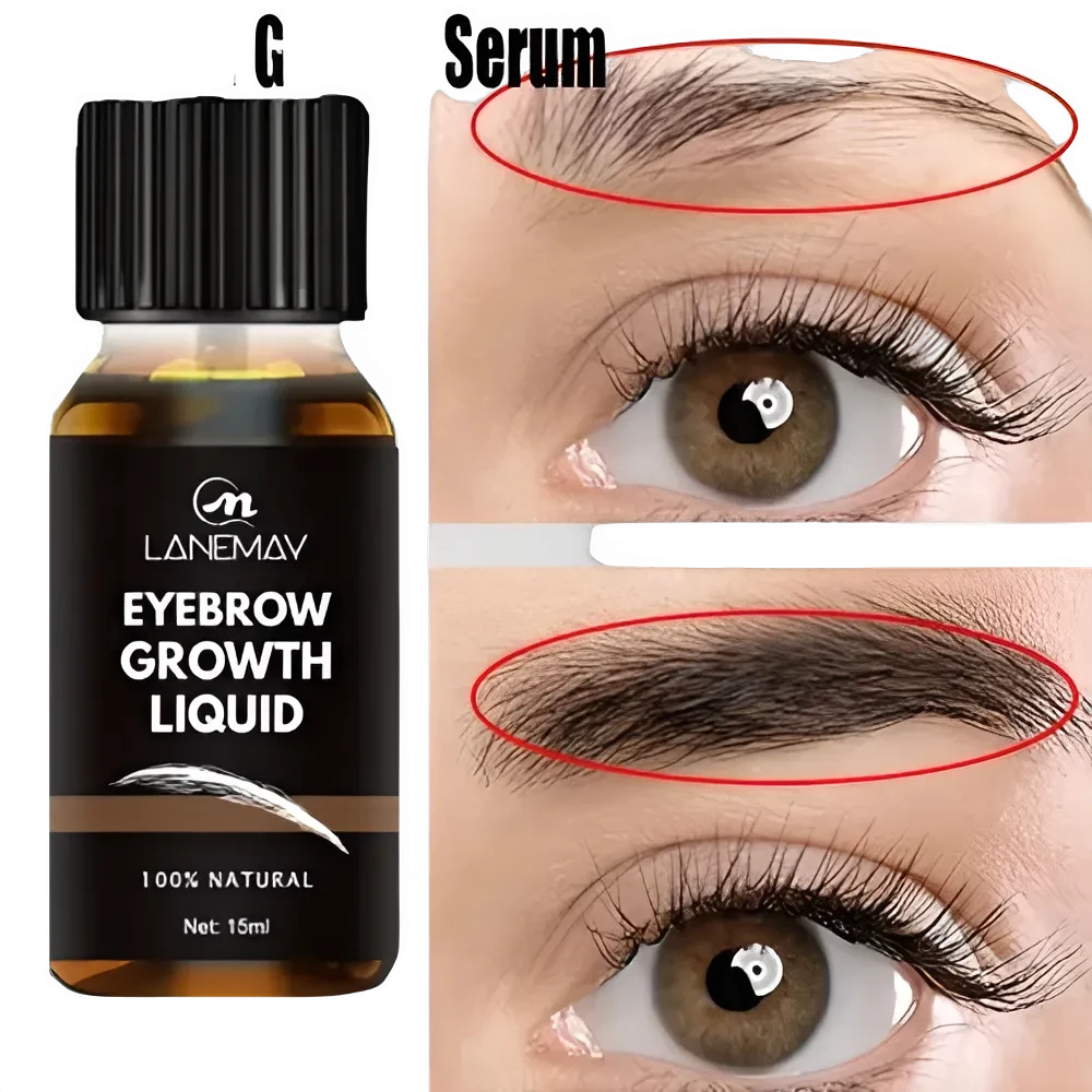 Eyebrow Growth Serum Eyelash Hair Growth Anti Hairs Loss Product Prevent Baldness Fuller Thicker Lengthening Eyebrow Makeup