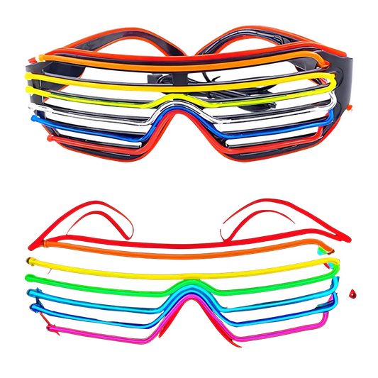 Lunettes LED Colorées pour Fête