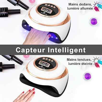 Lampe de Séchage des Ongles Professionnelle pour Manucure Parfaite