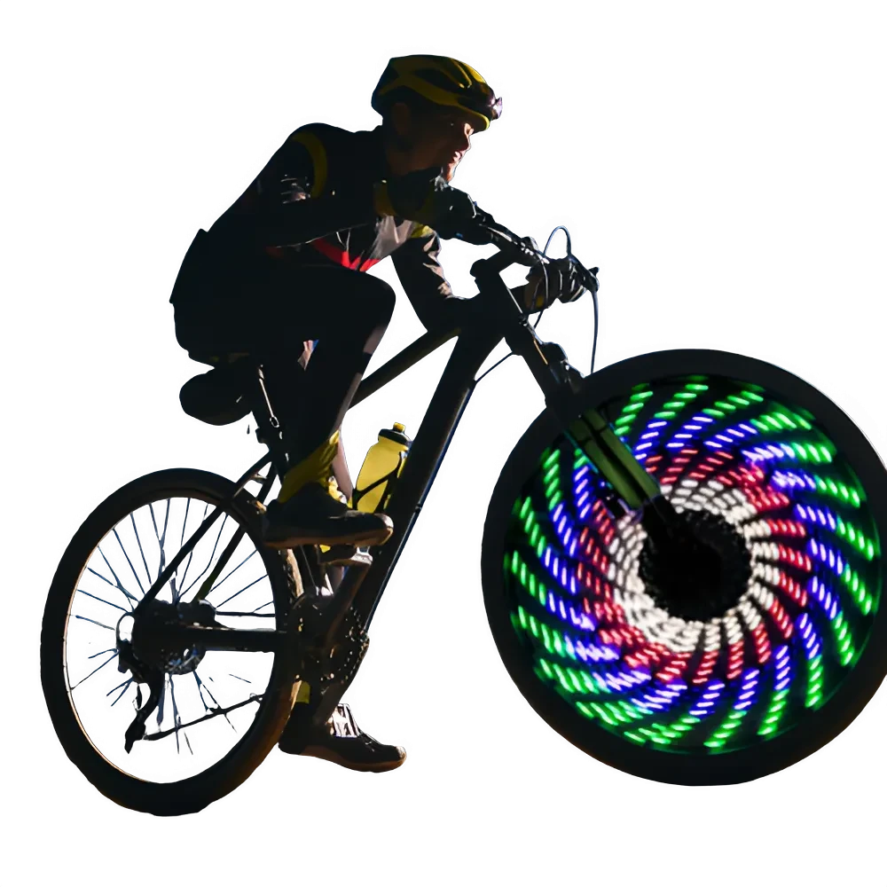 Lumières LED pour Rayons de Vélo