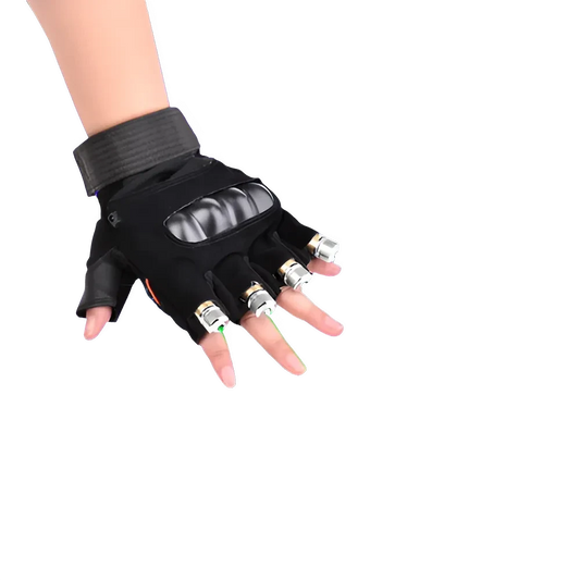 Gants Laser LED Rouge Vert Pour Soirées