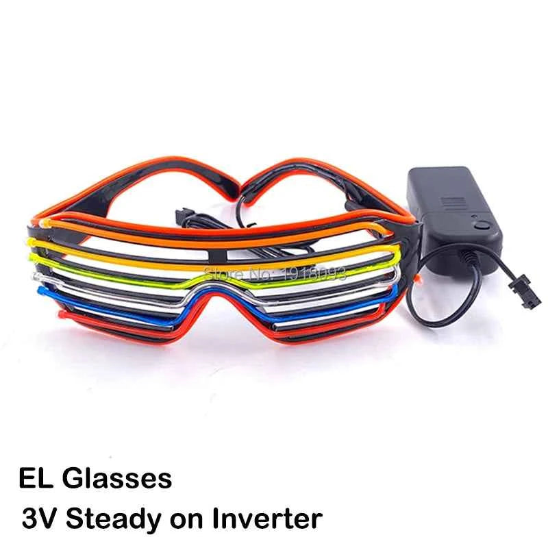 Lunettes LED Colorées pour Fête