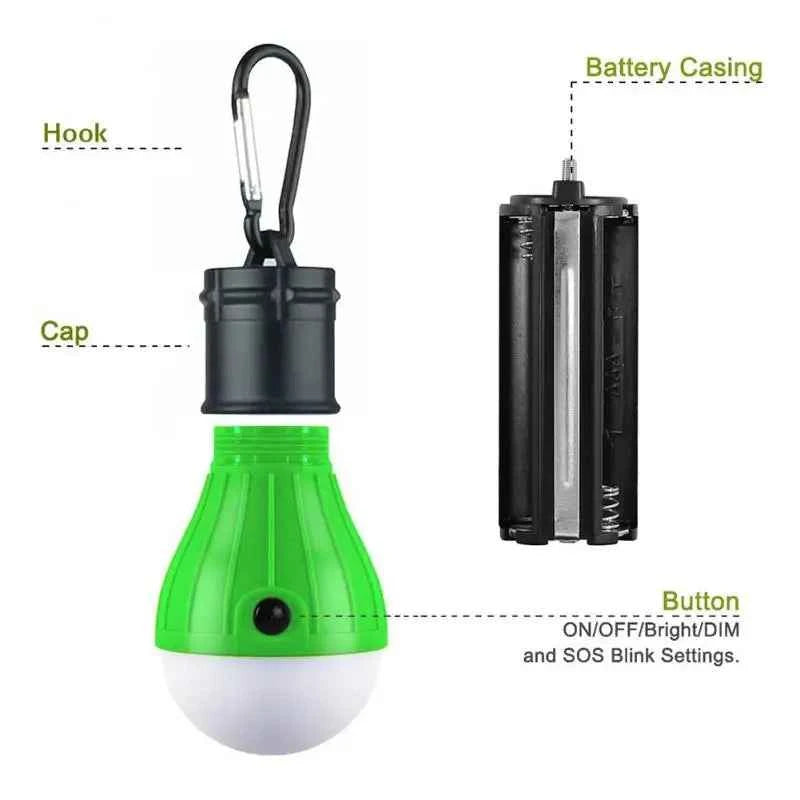 Mini Lampe LED Camping Portable 3 Modes