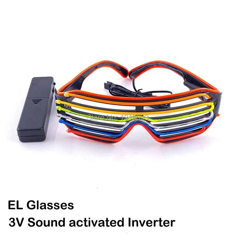 Lunettes LED Colorées pour Fête