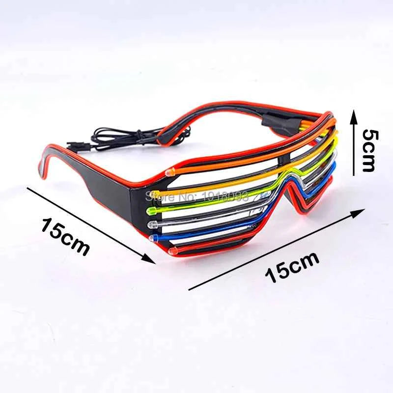 Lunettes LED Colorées pour Fête