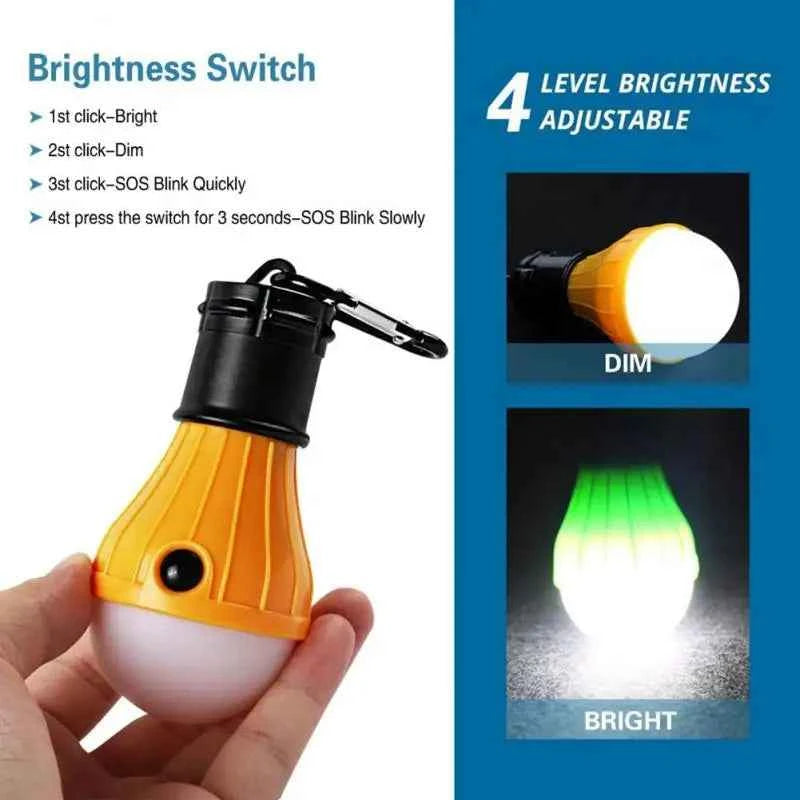 Mini Lampe LED Camping Portable 3 Modes