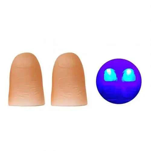 2Pcs Lumières de Pouce LED Magiques