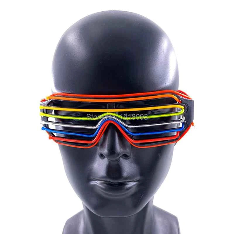 Lunettes LED Colorées pour Fête