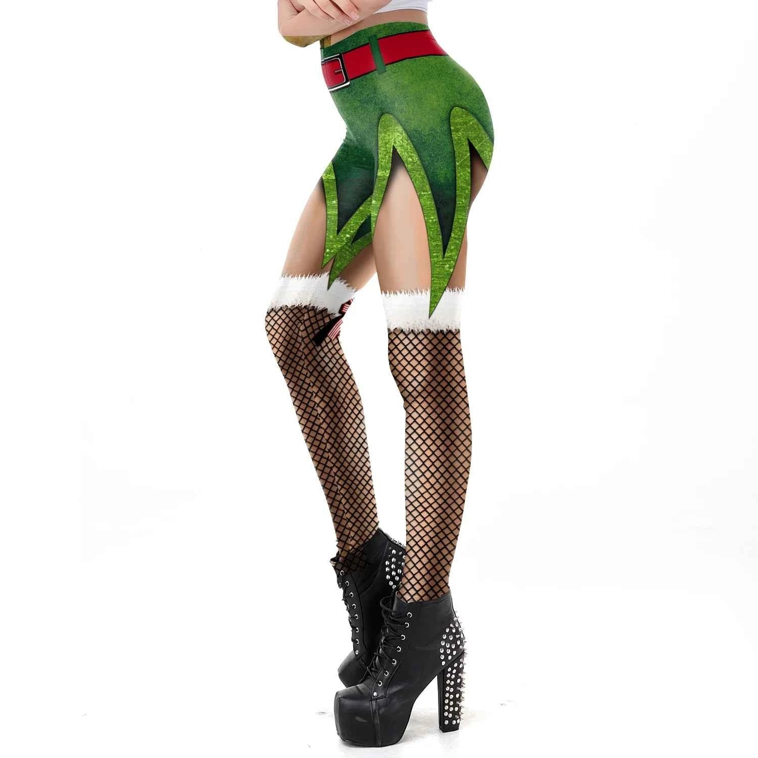 Leggings Capri Femme Haute Taille Imprimés