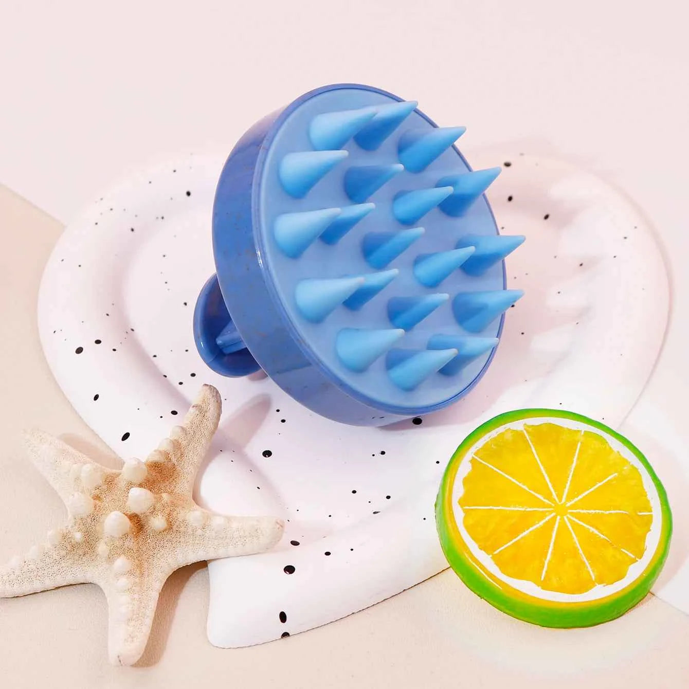 1/2/3/4/6pcs hair and scalp massage brush, scalp care brush，Special for real hair wigs