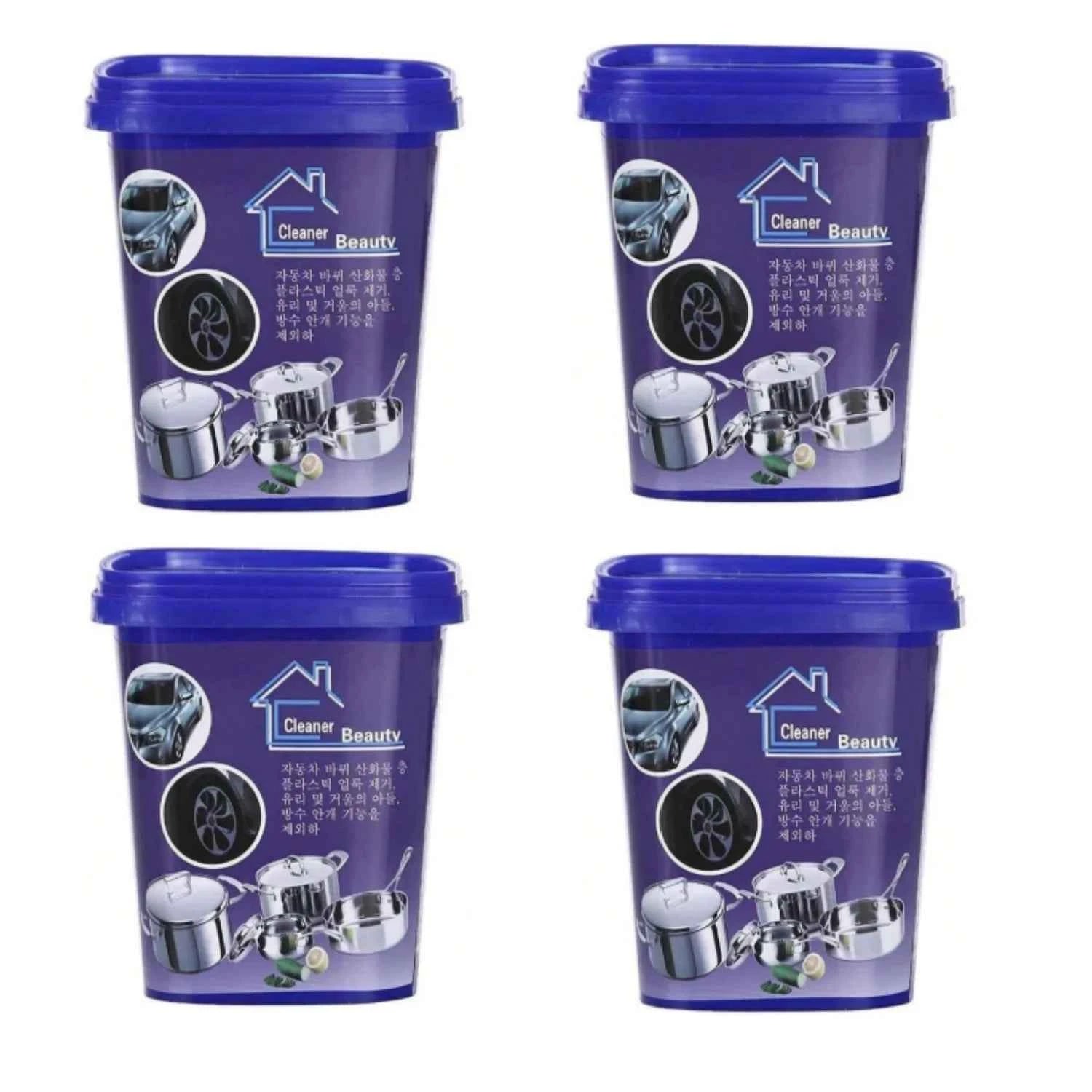 All Purpose Cleaner,Stainless Steel Cleaning Paste Powerful Cookware Rust Removal Cleaning Paste,kitchen Stainless Steel Cleaner