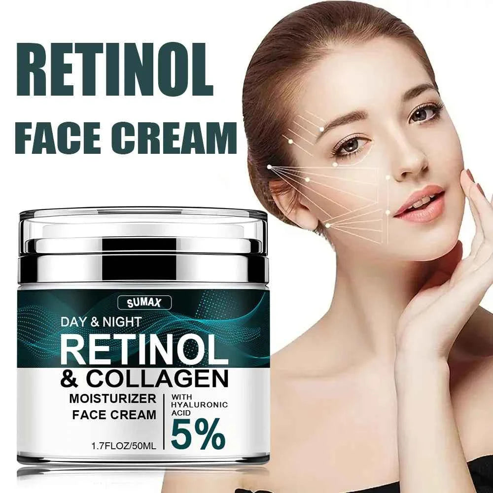 Crème Visage Retinol 50ml - Anti-âge & Hydratante