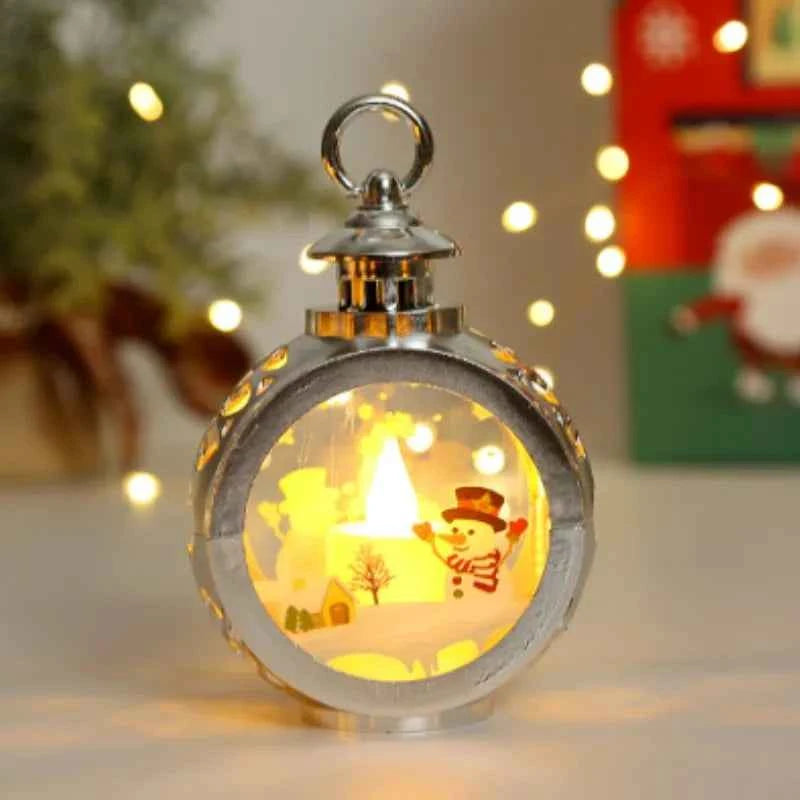 Lampe de Noël décorative Noël - Bonhomme de neige