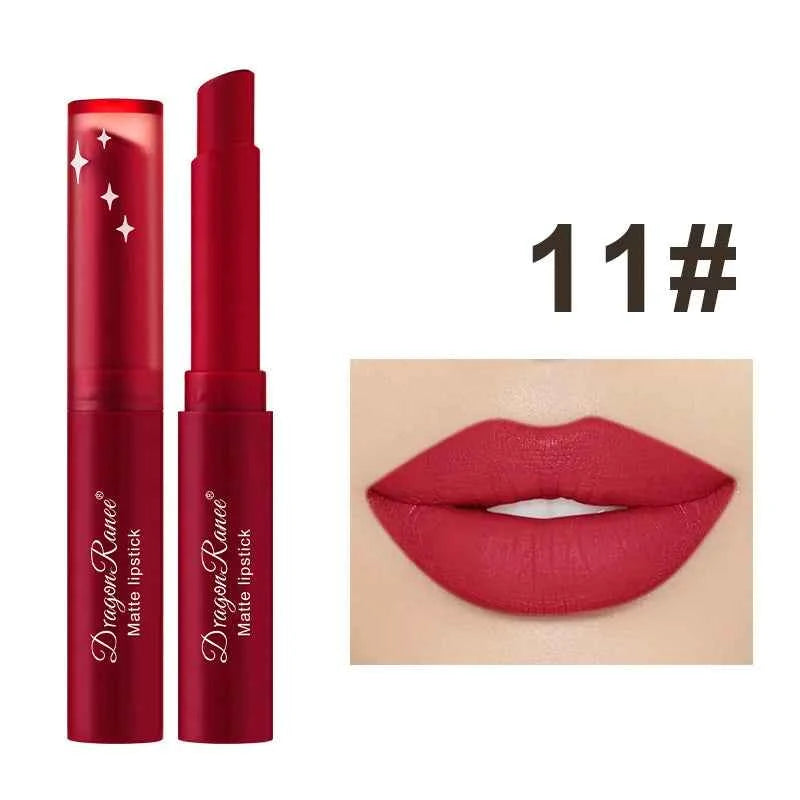 Velvet Matte Lipstick Waterproof 12 Colors Lipgloss Beauty Cosmetics Lip Glaze Lipstick Pen Soft Mist Lipstick Lips Makeup