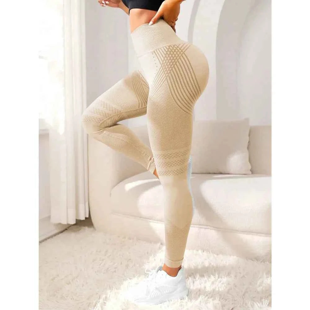 Leggings de Yoga Seamless Femme Haute Taille