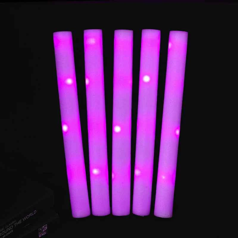 30Pcs Bâtons Lumineux LED RGB Pour Événements