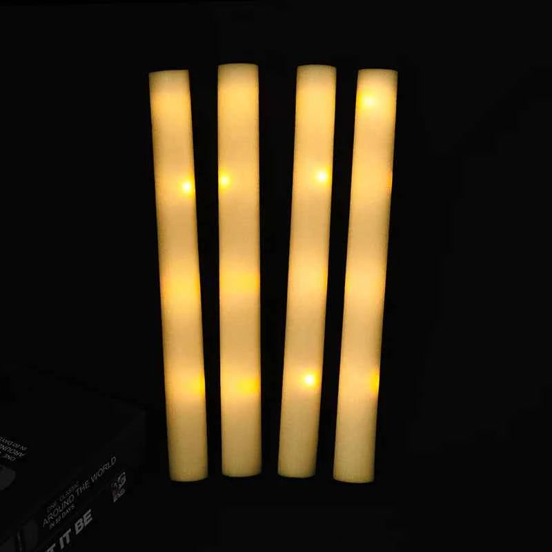 30Pcs Bâtons Lumineux LED RGB Pour Événements