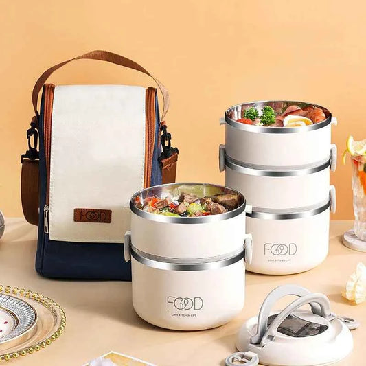 Bento Lunch Box Japanese Multilayer Stainless Steel Bento Box Food Container Storage Portable Thermos Food Jar Kid Bento Box