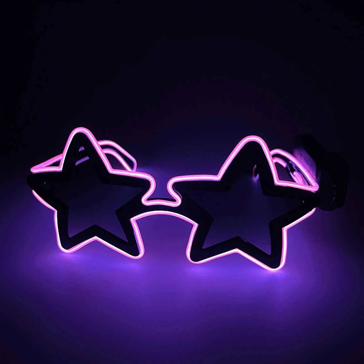 Lunettes LED étoilées lumineuses