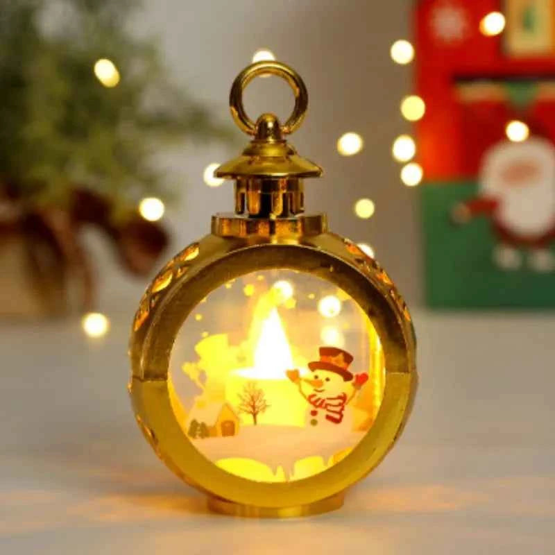 Lampe de Noël décorative Noël - Bonhomme de neige