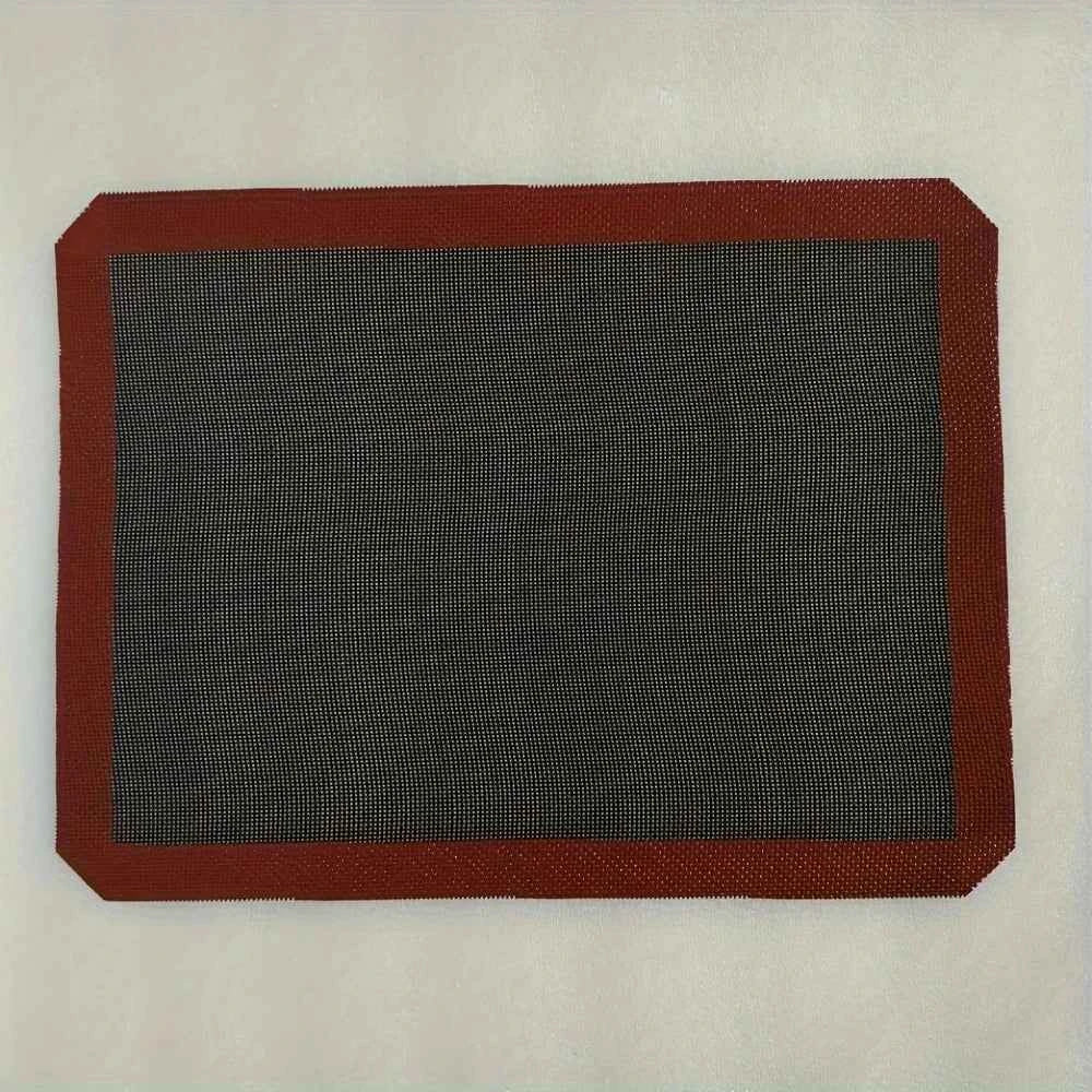 Tapis de Grill en Silicone 30X40cm - Mat de Cuisson Résistant et Respirant pour BBQ, Cookies et Pain