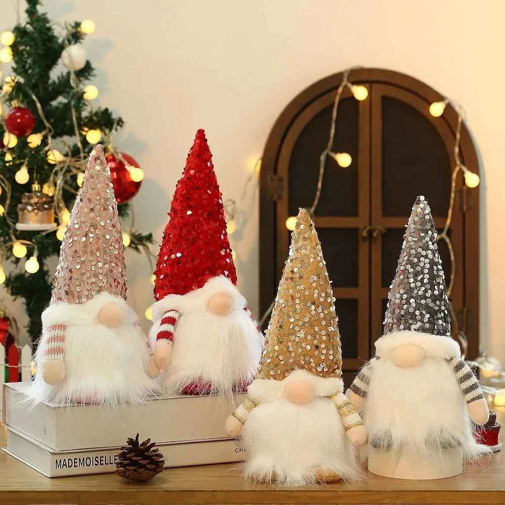 Gnome de Noël LED 30cm - Décoration Magique