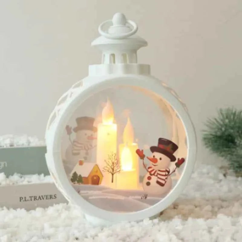 Lampe de Noël décorative Noël - Bonhomme de neige
