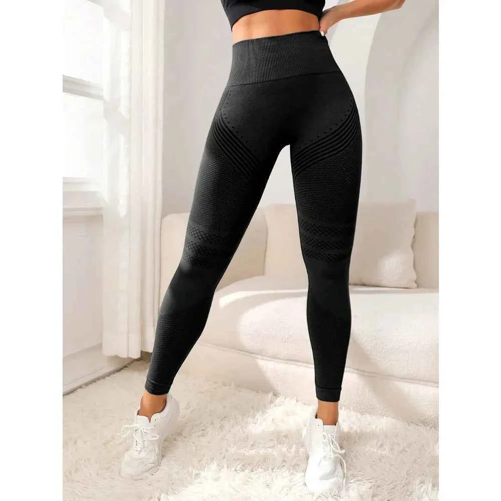 Leggings de Yoga Seamless Femme Haute Taille