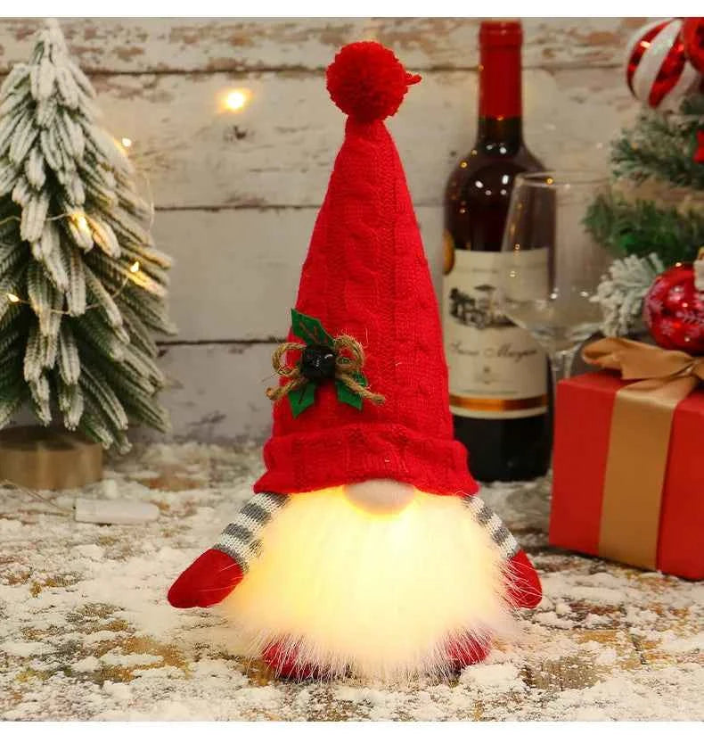 Gnome de Noël LED 30cm - Décoration Magique