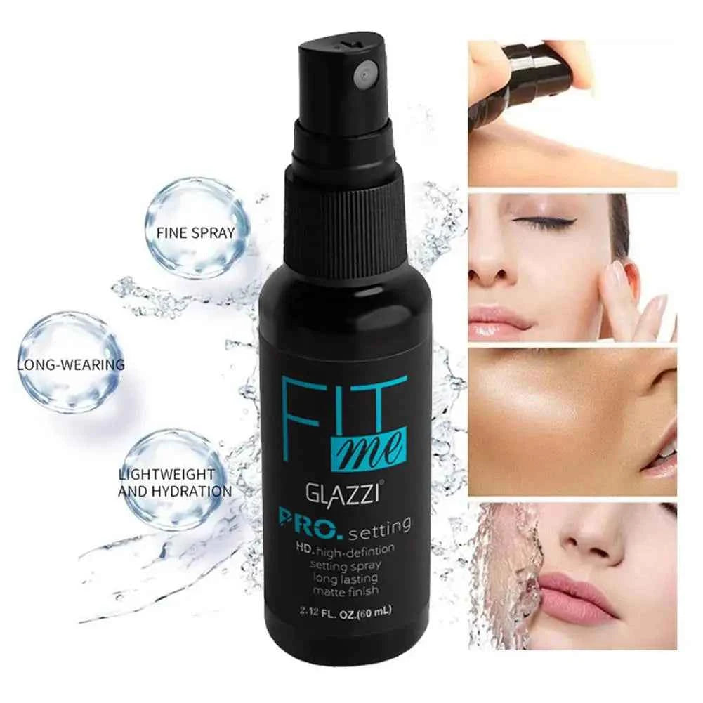 Spray fixateur de maquillage longue durée 60ml - Spray hydratant pour un teint mat et contrôle de l'huile