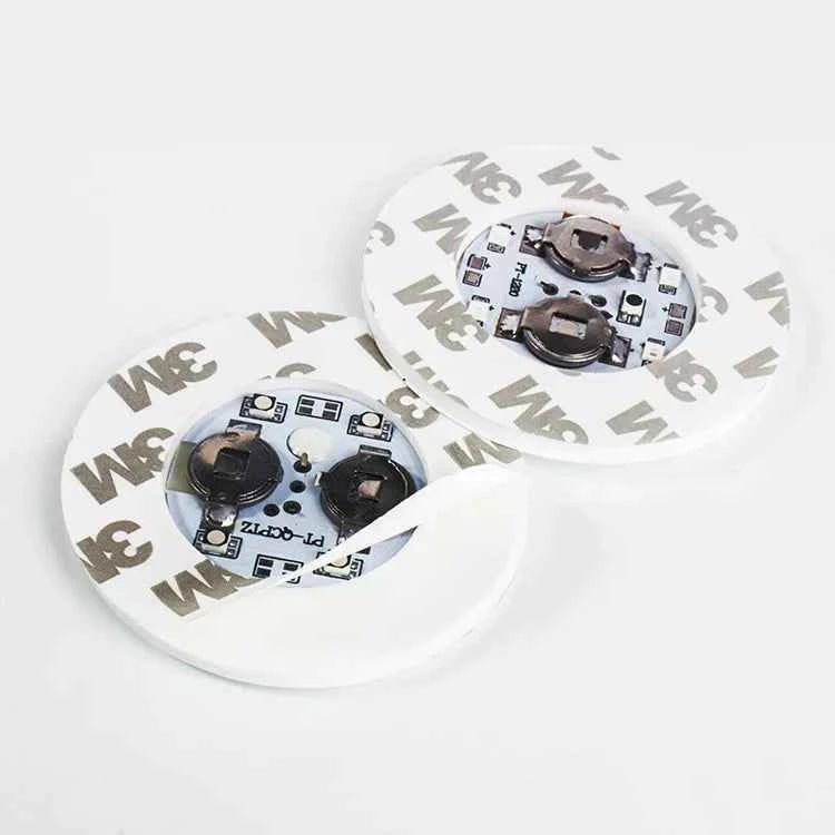 Stickers LED Colorés pour Tasses - 40 Pcs