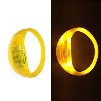 Bracelets LED Glissants Activés par le Son - 6pcs