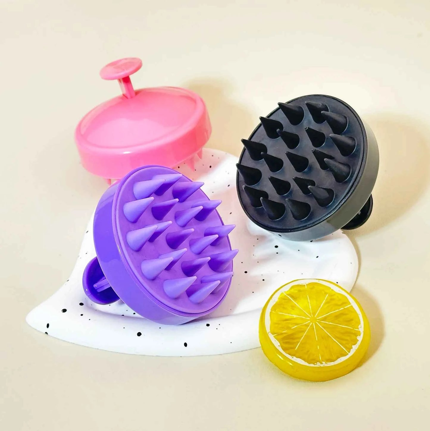 1/2/3/4/6pcs hair and scalp massage brush, scalp care brush，Special for real hair wigs