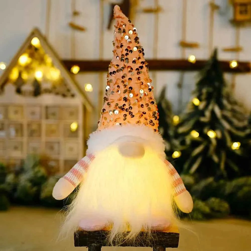 Gnome de Noël LED 30cm - Décoration Magique