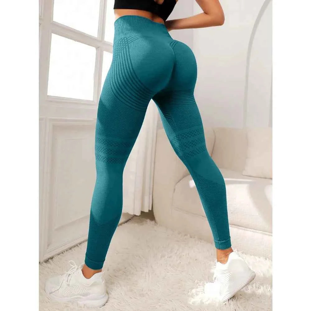 Leggings de Yoga Seamless Femme Haute Taille