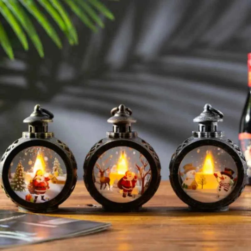 Lampe de Noël décorative Noël - Bonhomme de neige