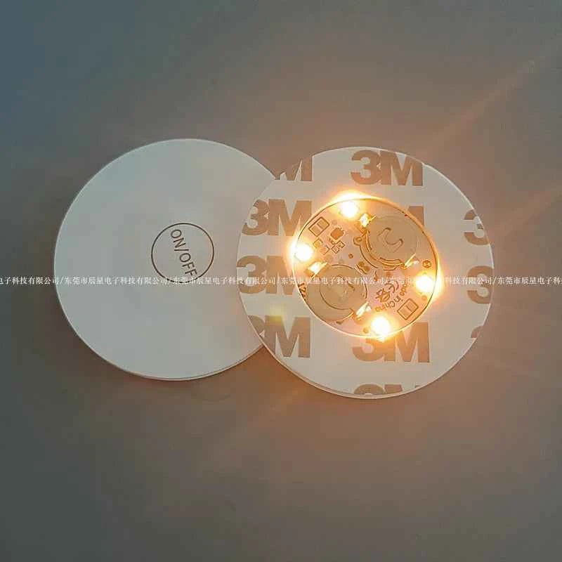 Stickers LED Colorés pour Tasses - 40 Pcs