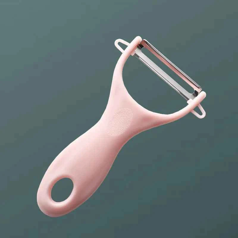 Fruit and vegetable peeling knife handheld stainless steel peeling knife potato peeling knife melon planing peeler kitchen tool