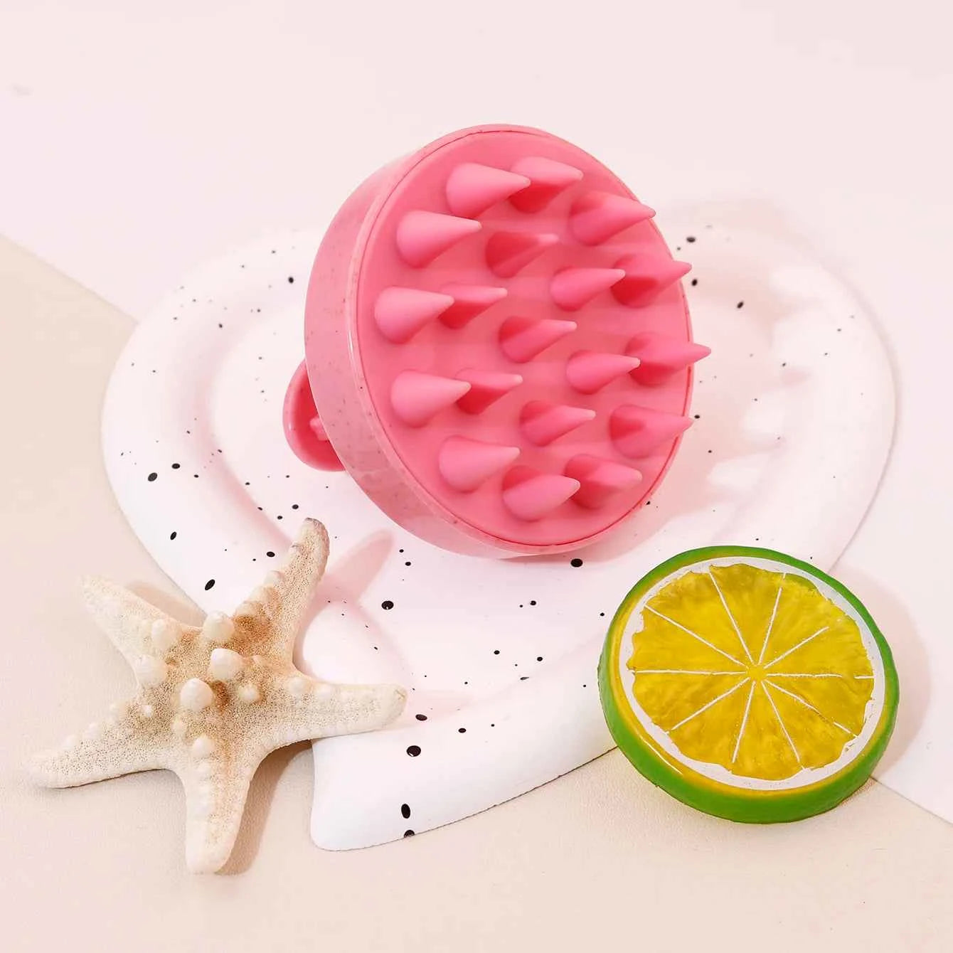 1/2/3/4/6pcs hair and scalp massage brush, scalp care brush，Special for real hair wigs