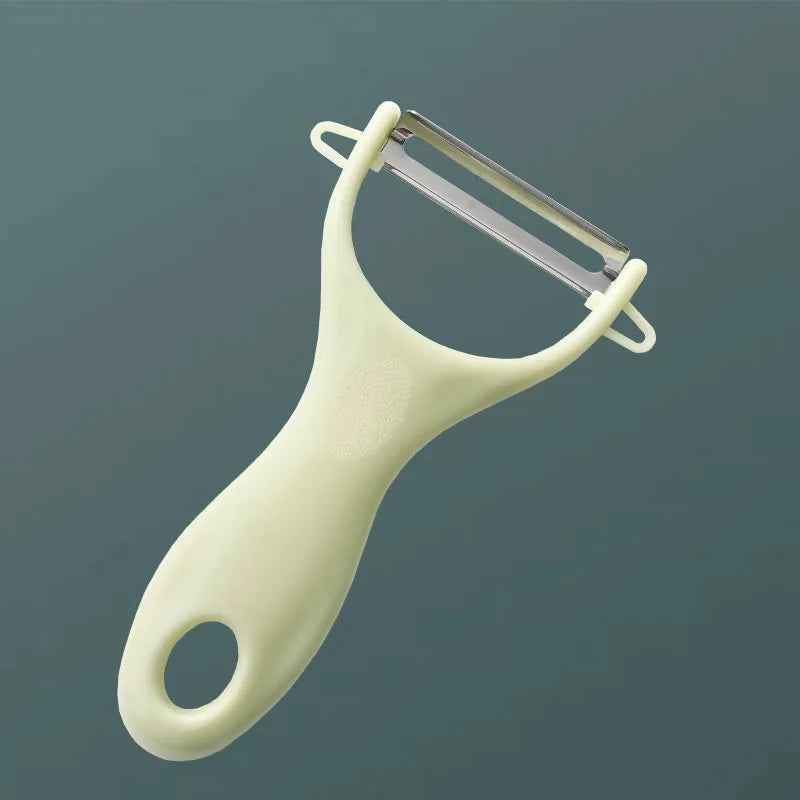 Fruit and vegetable peeling knife handheld stainless steel peeling knife potato peeling knife melon planing peeler kitchen tool