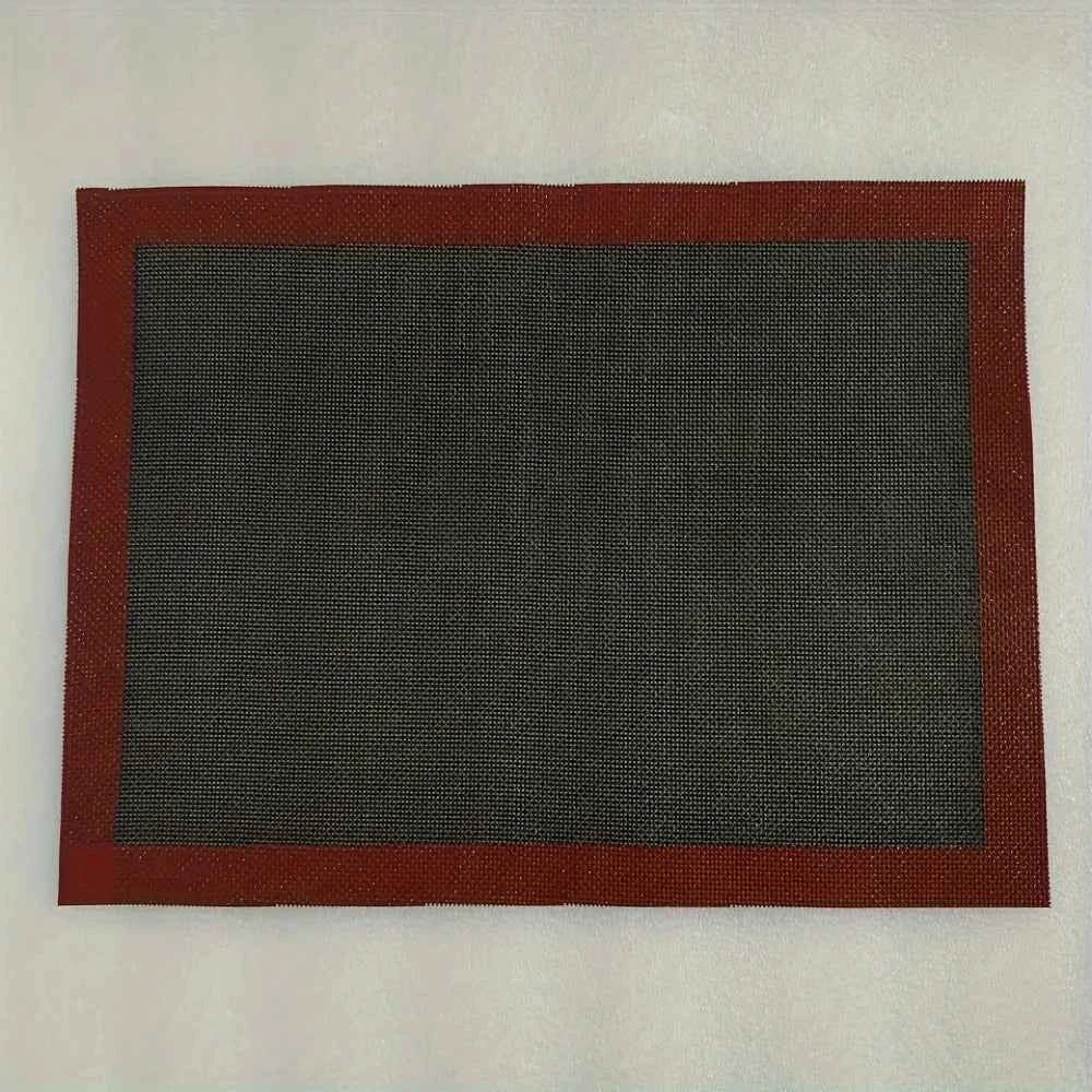 Tapis de Grill en Silicone 30X40cm - Mat de Cuisson Résistant et Respirant pour BBQ, Cookies et Pain