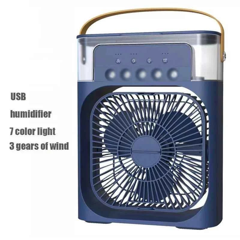 Refroidisseur d'air 3 en 1 Portable avec LED