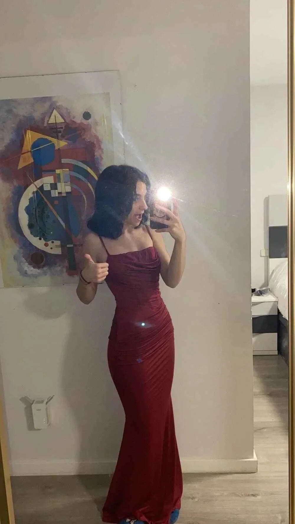 Robe Maxi Élégante Femme Corset Sexy