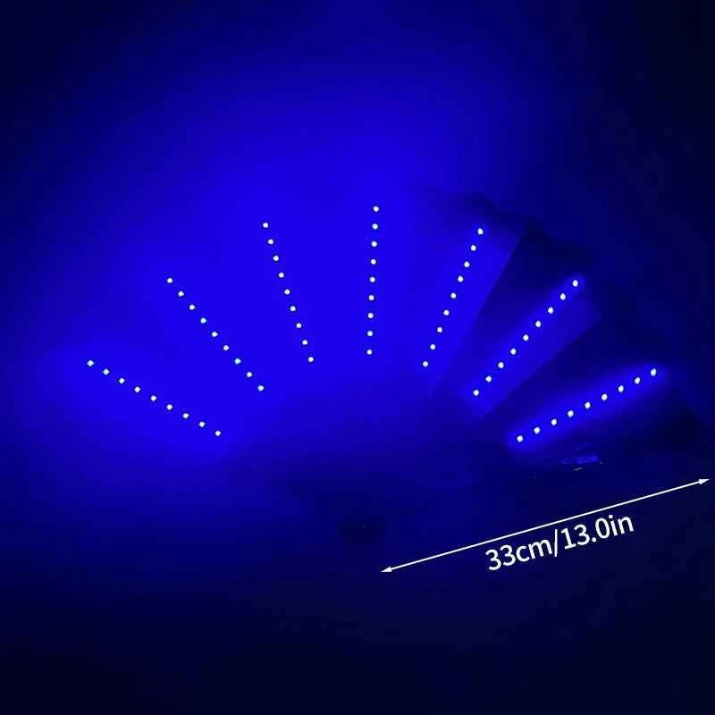 Éventail LED Pliant Lumineux pour Festivals