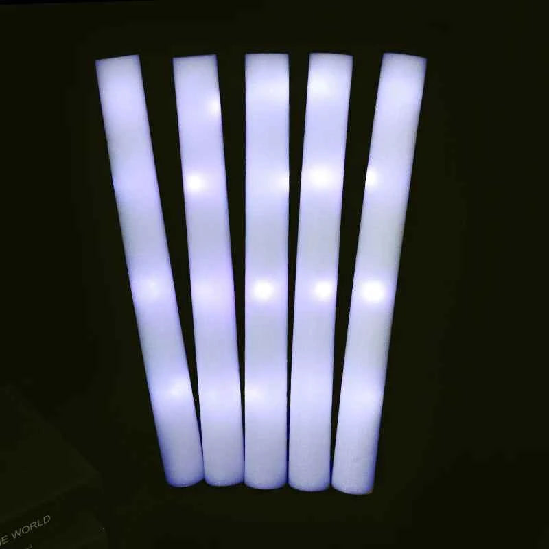 30Pcs Bâtons Lumineux LED RGB Pour Événements