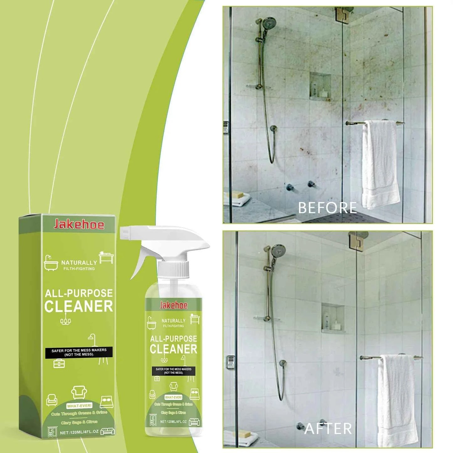 Jakehoe All Purpose Cleaner Spray Multi-Purpose Disinfecting Spray Kitchen & Bathroom Countertop Stain Cleaner