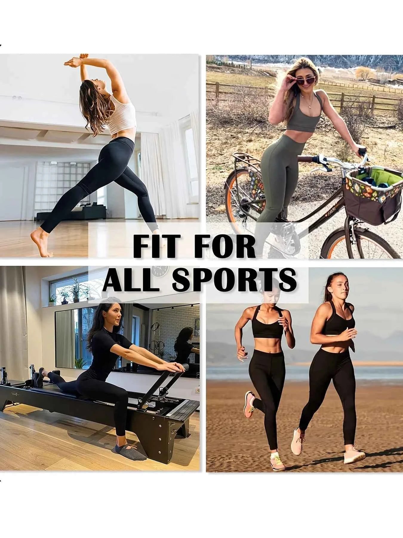 Leggings Doux Femme - Taille Haute Contrôle Hanche