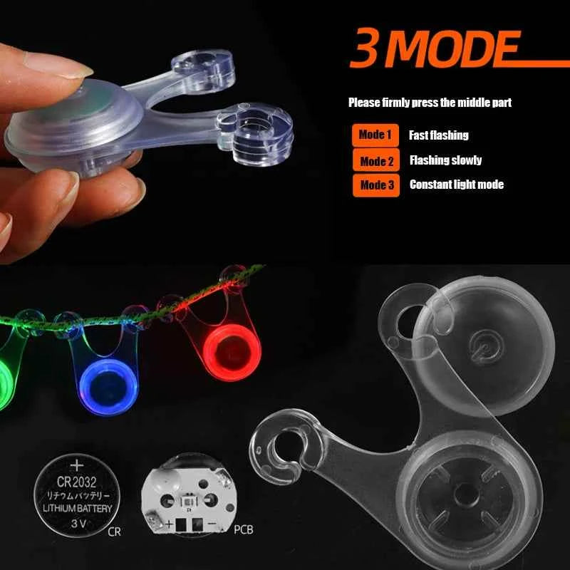 10pcs Lumières LED Étanches pour Tente